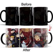 2021 Jujutsu Kaisen Color Changing Coffee Mug 11oz Heat Sensitive Magic Ceramic Tea Milk Coffee Cup 301-400ml