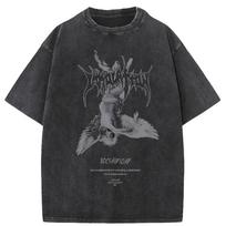 Art Fallen Angel Mens Tshirt Summer Cool Unisex Funny Printed Tshirt Casual T Shirt Harajuku Streetwear Tops S