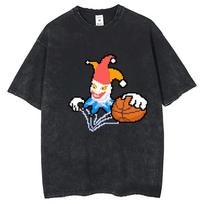 Balatro Game Card Joker Accessories Harajuku Washed Shirts Vintage TShirts Harajuku Funny Streetwear Short Sleeve Graphic Tees M