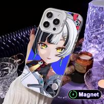 ZZZ Dialyn White Translucent MagSafe Mobile Phone Case for iPhone 17 16 15 14 13 12 11 X XR XS Air Pro Max Plus Cover iPhone 16 Pro Max