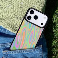 Trippy Pastel Color Phone Case For iPhone 17 AIR 16 Pro Max 15 14 Pro 11 12 13 Shockproof Silicone Cover iPhone17