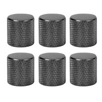 6PCS Black Color Electric Guitar Volume Knob  Electric Guitar Replacement