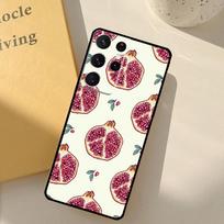 Avocado Pear Papaya Pomegranate Phone Case For Samsung Galaxy S23 S20 S21 S22 S24 S25 Ultra S9 S10 Plus S25 FE Cover Shell Galaxy S24 FE