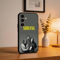 L-Lamentably N-Nirvana R-Rock Band Phone Case For Samsung  A73,72,71,A52,51,40,41,A22,A32,31,A13, Soft Black Shell Samsung a51 4g