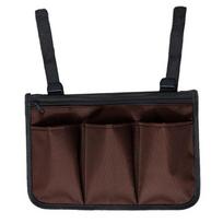 Waterproof Wheelchair Armrest Storage Bag Portable Chair Organizer Bag  Walking Wheels Coffee-Armrest Style