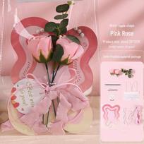 Handmade Tulip DIY Greeting Card for Women's Day - Perfect for Parents & Teachers