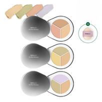 Dear.A Perfect Cover Concealer Palette + Puff Special Set 3 Options C02