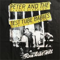 PETERIS IR BANDELIŲ KŪDIKIAI Bėkite Kaip Velnias Marškinėliai Juodi Unisex S-5XL Unisex Marškinėliai S