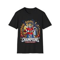 Soft Cotton t shirt. Florida Panthers Stanley Cup Champions Unisex T-Shirt XL