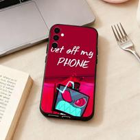 H-HazbinS Vox-x Hotel Trust   Phone Case Black Silicone Soft For Samsung Galaxy A73,A72,A71,A70,A53,A52,A51 Samsung a70