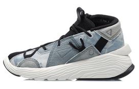 Li Ning Essence Enlightenment Kung Fu Winterized Low top Basketball Shoes Women's Black Blue AGBQ084-4 38