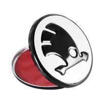 43MM 44MM 3D aliuminio automobilio vairo emblemos dangtelio lipdukas Skoda Rapid Fabia Octavia Yeti Superb Scala Kodiaq Karop Kamiq