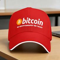 Bitcoin In Cryptography We Trust  Casual Baseball Cap  Kpop Rock Trucker Hat Summer Wholesale Couple Women yk Cool Baseball Cap One Size