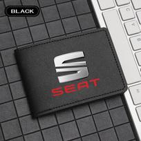 Car Credit bag Wallet Card Holder Driver Holder Card Bag For Seat Leon Ibiza Alhambra Exeo Altea Arona Mii IBL Car Accessories