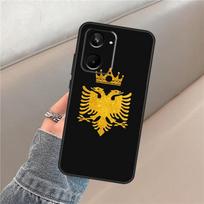 Albania Albanians Flag Case For Realme GT7 Pro GT6 14 11 12 13 15 Pro Plus C55 C51 C53 C35 C33 C61 C65 C67 C71 C75 Realme GT7
