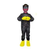 Halloween Cosplay Huggy Wuggy Kostuums Cartoon Horror Grote Mond Poppys Vakantiegeschenken Kinderen Optreden Speeltijd M juoda
