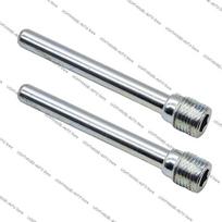 For Kawasaki Ninja 250 300 400 650 Front And Rear Wheel Brake Pump Caliper Screw Brake Pad Screw 2PCS