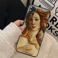Art Painting Birth Of Venus Cover For Xiaomi Redmi Note 13 10 11 12 14 15 Pro Plus Case For Redmi 15 12C 13C 14C 10C 15C Redmi 14C