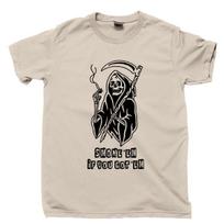 Grim Reaper T-Shirt Skull Skeleton Ring Decal Patch Pendant Statue Figure Poster M