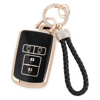 [ZANEKO] Noah 80 series Voxy 80 series key case compatible One Size juoda