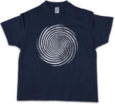 HYPNO SPIRAL I Kids Boys kids boys T-Shirt Spiral Maze Mystic Hypnotic Circle 130