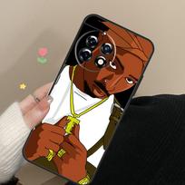 Rapper Tupac 2Pac Makaveli Cover For OnePlus Nord 4 CE 2 3 Lite N20 N30 9 10 Pro 8T 9RT 10T 10R 12R 13R 11 12 13 Case OnePlus 11
