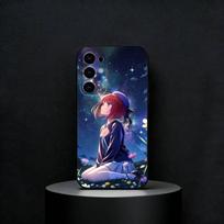 Anime O-Oshi No Ko Phone Case For Samsung S25,S24,S23,S22,S21,S20,Ultra,Plus,FE Black Soft Cover Samsung S25Plus