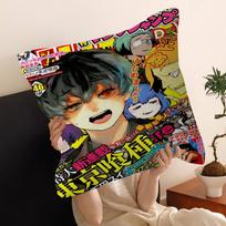 Anime T-Tokyo G-Ghoul Personalized Pillow Dust Cover Bedroom Kids Party Decoration Pillowcase Birthday Children Gift 30x30 cm