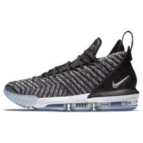 Nike LeBron 16 Black Metallic Silver AO2588-006 44.5