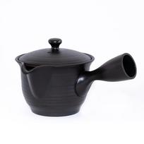 Tokoname ware easy to wash Japanese-made teapot, (black clay)