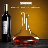 U-Shaped Crystal Glass Wine Decanter