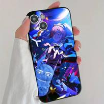 Handsome T-TENMA T-TSUKASA Anime Game P-Project S-Sekai Pjsk Phone Case Cool Black Silicone Soft For IPhone 16 15 14 13 12 11 X IPHONE XR