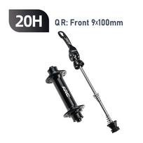 ARC 270g Road Bike Hub 1:1 2:1 Front 20 Holes Rear 24 Holes Aluminum Alloy Road Hub 4 Pawls Sealed Bearing Hub For 8 9 10 11v Front 20H QR