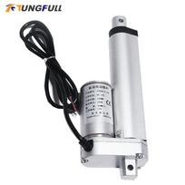 Didelės apkrovos elektrinis linijinis pavara DC 12V/24V 100N/200N/300N/500N/700N/900N/1000N Linijinis pavaros elektrinis variklis 30mm 50mm Eiga Stroke 20mm