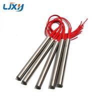 LJXH 2PCS 10mm 180~300mm AC110V/220V/380V Cartridge Heaters 450/500/550/630/750W Single-End Heating Tube SUS Resistance Element 201SUS 450W 10x180mm