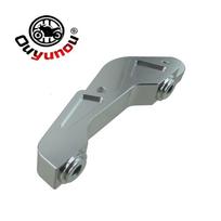 Ouyunou CNC Aluminum 82mm Racing 4 Pistons Brake Caliper Adapter 6mm For Pit Dirt Bike Motard Motorcycle sidabras