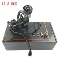 19RCS Motorcycle brake master cylinder pump & Hydraulic clutch  CNC Aluminum alloy For surron yamaha sherco suzuki Honda simson DIHODA Black 17.5 L