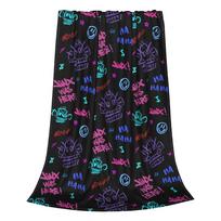 Arcane Anime Legends Blankets Flannel Spring Autumn Jinx Monkey Graffiti Breathable Soft Throw Blankets for Sofa Quilt 130x150cm