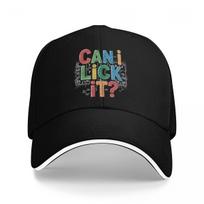 Baseball Caps Can I Lick It Periodic Table Fun Graphic FeUnisex Unisex Sport Spring Hats One Size