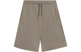 Li Ning Casual Shorts Men's Pomegranate Peel Yellow Moderate AKSS073-2 S
