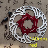 New Brake Disc Pads 140/160/180/203mm Bike Brake Rotors MTB Cooling Float Disc Brake Bicycle Accessories Float Brake Disc Pads 180mm  gold black