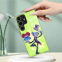 Game Huggy W-Wuggy Phone Case For Samsung S26 S25 Edge Ultra 23 22 21 20 Ultra Plus S24 Fe Glass Cover Galaxy S23 FE