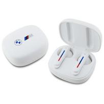 Bmw Printed Logos - Słuchawki Bluetooth Tws Enc + Etui Ładujące (Biały)