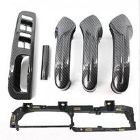 Carbon Fiber Style Interior Grab Handle ide door handle door armrest for: 1999-2004 Volkswagen Bora Golf 4 MK4 for Jet ta Carbon Fiber