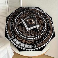 1pc Eagle Eye Print Umbrella , Multi-functional Umbrellafor Men & Women, Valentine's Day Anniversary Gift0818072
