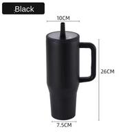 40 oz Insulated Tumbler with Handle Straw Double Wall Vacuum Leakproof Thermal Iced Travel Mug Hot Drink Coffee Cup with Lid 1200ML juoda