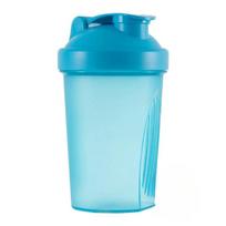 400ML Shaker Bottle with Stainless Ball BPA Free Plastic Protein Shakes Leakproof for Powder Workout Gym Sport 400ml mėlyna