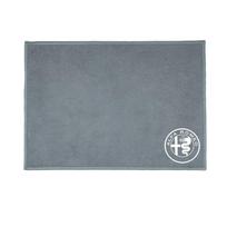 Suede Car Logo Towel Microfiber Cleaning Drying  Rag Cloth For Alfa Romeo 4C 159 Spider Giulia Giulietta 156 Mito 147 8C GT 166 pilka spalva
