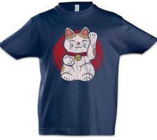 Maneki Neko V Kids Boys kids boys T-Shirt Manekineko Cat Cats Waving Cat Cat Cats 150