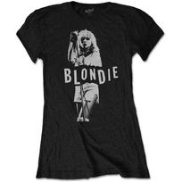 Blondie Ladies T-Shirt: Mic. Stand (XXXX-Large) 4XL